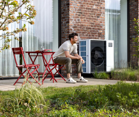 Zukunftssicher heizen – mit der richtigen Wärmepumpe. © Mitsubishi Electric