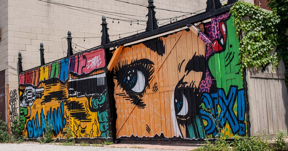 Mural in Windsor Essex