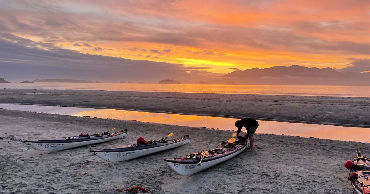 man nature boat