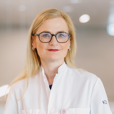 Prof. Dr. med. Cornelia Leo, Chefärztin am Brustzentrum Kantonsspital Baden