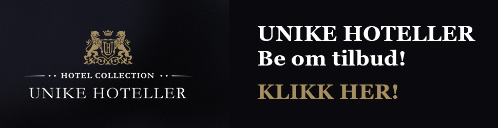 Unike hoteller annonse