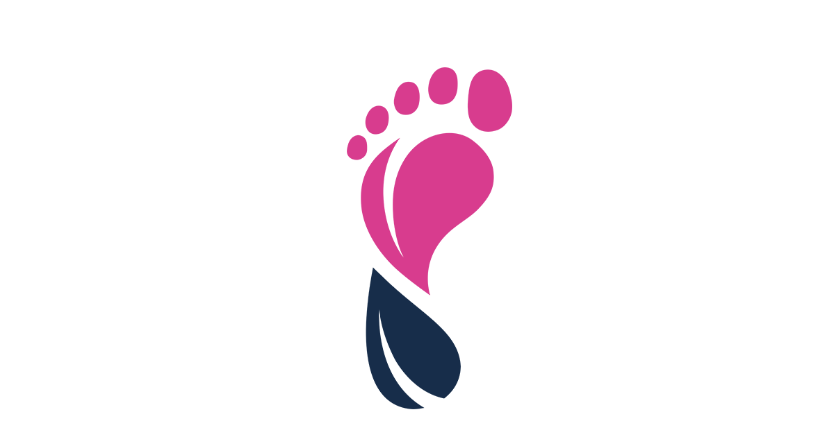 Illustration of Carbon footprint leaf icon