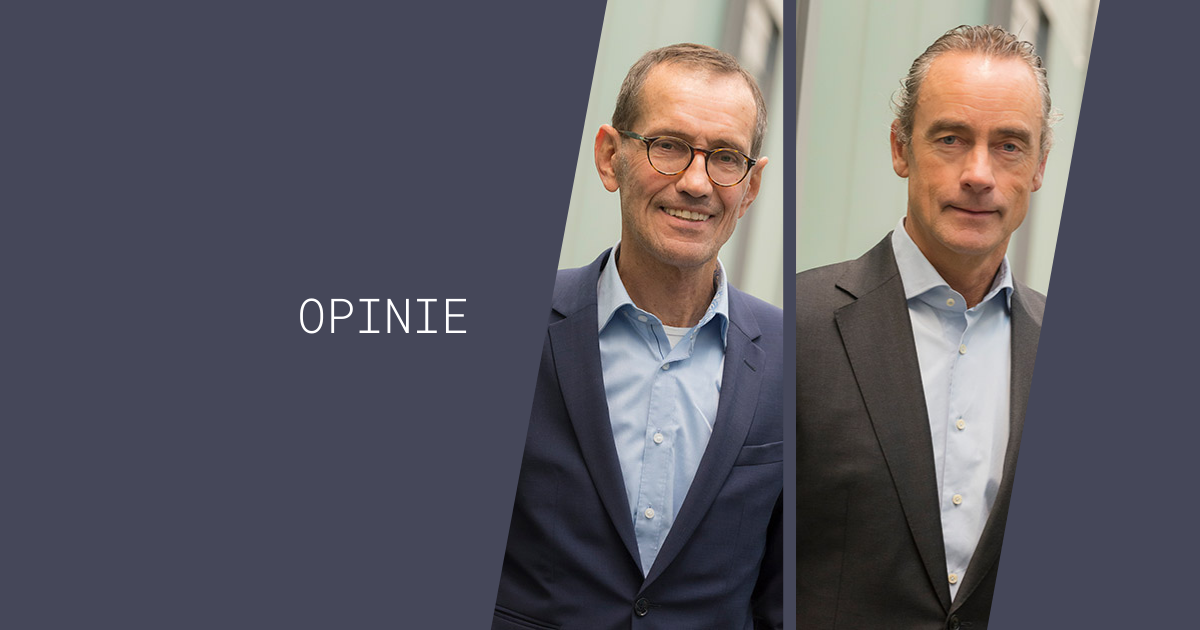 Jo Willaert, Bestuurslid FERMA & Belrim en Carl Leeman, Chief Risk Officer Katoen Natie en ondervoorzitter Belrim.