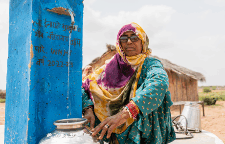 The community helps to fund healthcare, life-saving emergency support and income security for older people