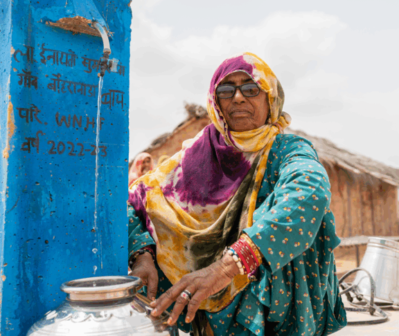 The community helps to fund healthcare, life-saving emergency support and income security for older people