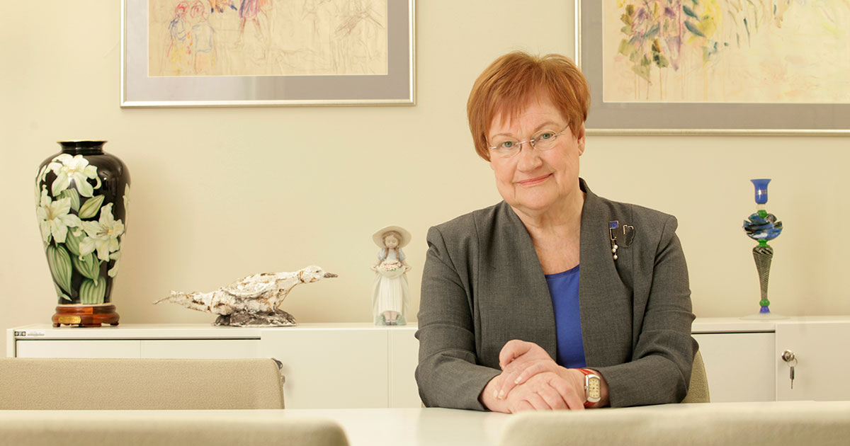 Presidentti Tarja Halonen