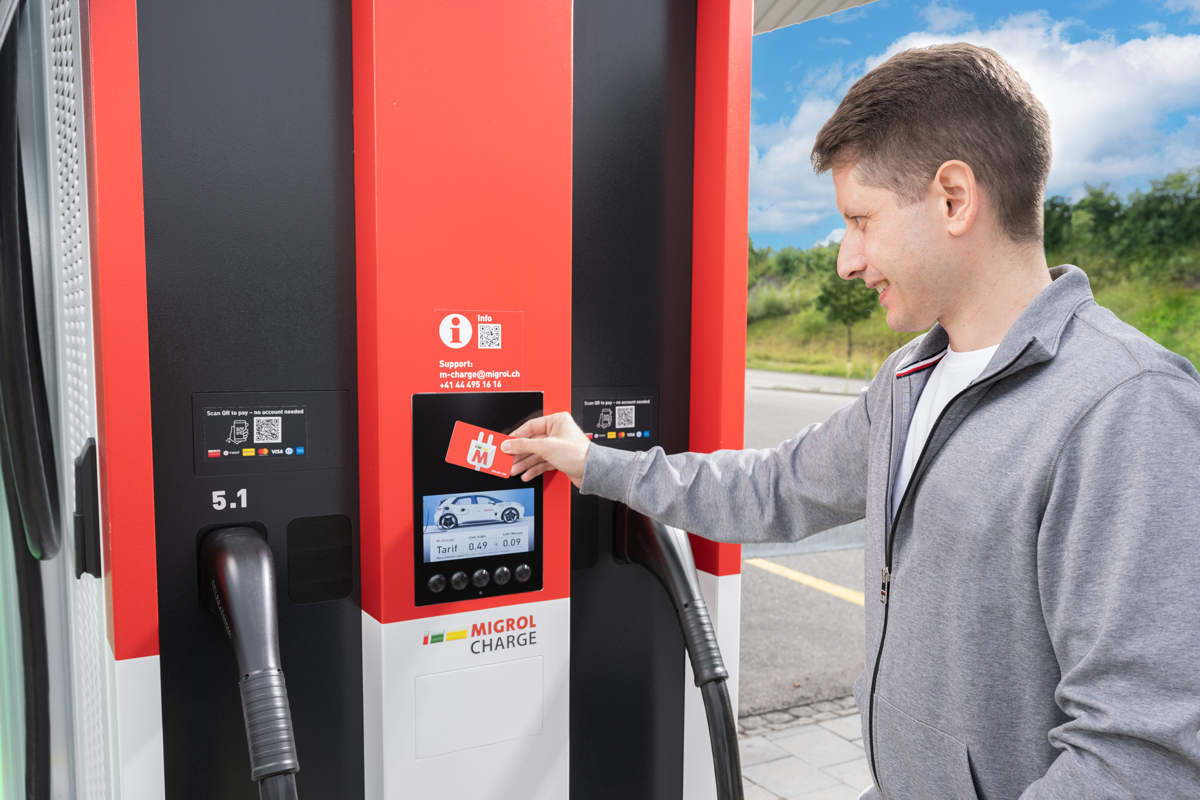 Easy an der Tankstelle bezahlen