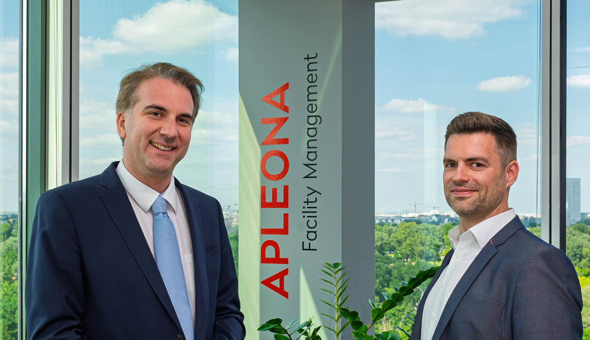 Andreas Schmidt-Pöstion und Thomas Winter von Apleona