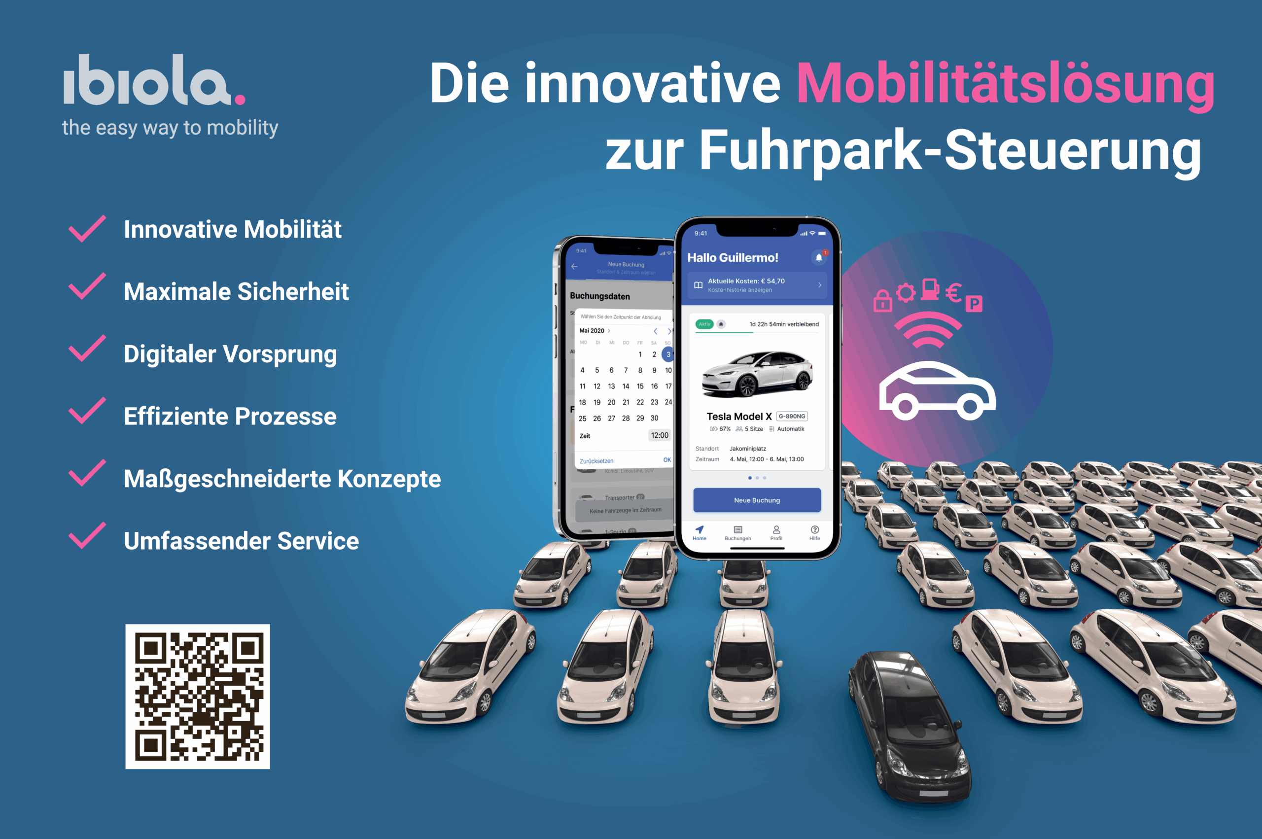 Die innovative Mobilitätslösung zur Fuhrpark-Steuerung: Ibiola