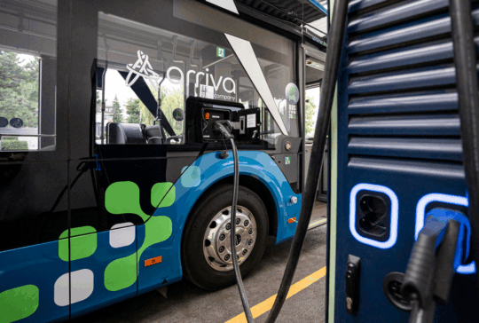 Moon Power Bus Charging