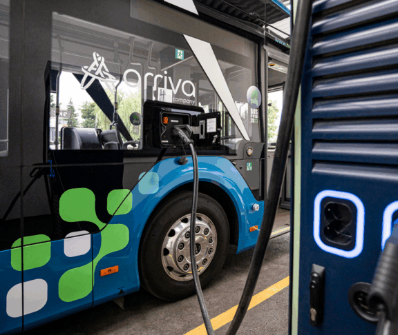 Moon Power Bus Charging