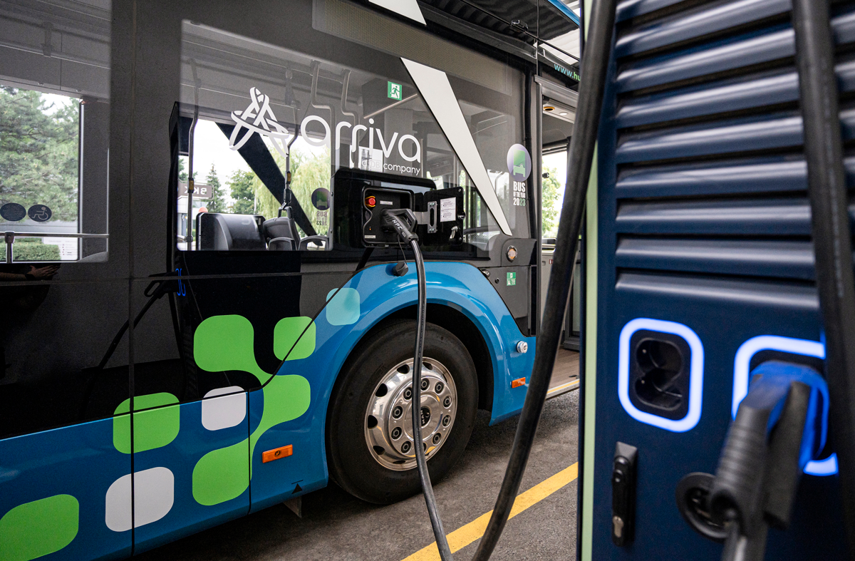 Moon Power Bus Charging
