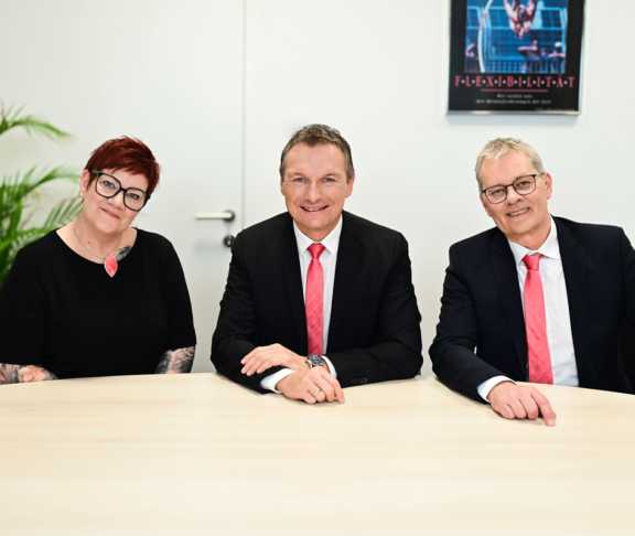 Gründungsteam Eplan Österreich v. l.: Alexandra Bruckmüller, Human Resources, Ing. Martin Berger, Geschäftsführer & Ing. Helmut Radinger, Account Manager