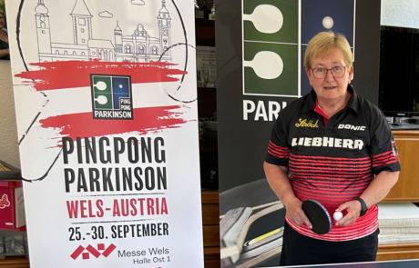 Hermine Hofner, Obfrau Parkinson Table Tennis Austria