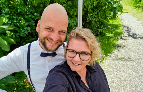 Sarah und Jonas Engel, Podcast „Gehirnsturm – der Epilepsiepodcast“