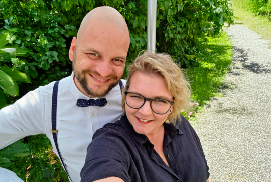 Sarah und Jonas Engel, Podcast „Gehirnsturm – der Epilepsiepodcast“