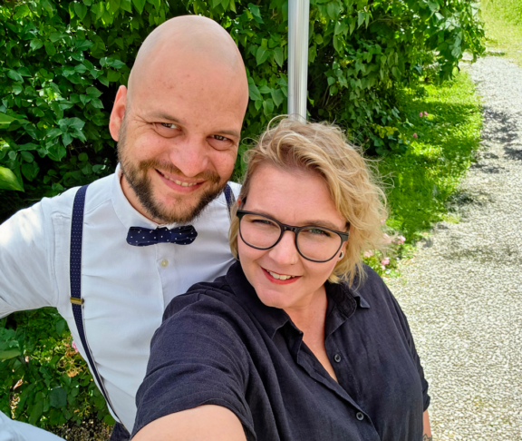 Sarah und Jonas Engel, Podcast „Gehirnsturm – der Epilepsiepodcast“