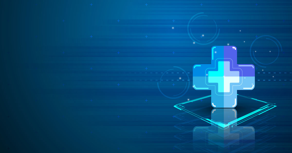 Medical healthcare technology innovation concept background