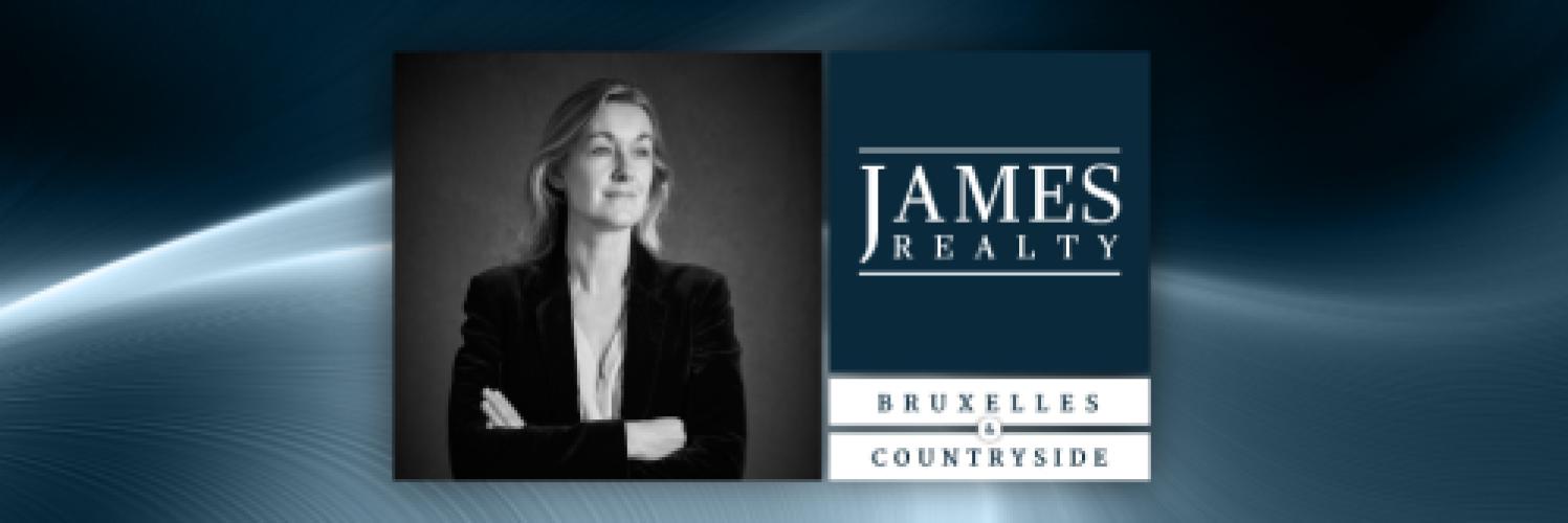 Quelle est l’équipe qui vous est dédiée derrière James Realty Bruxelles & Countryside ? Valérie Delorge