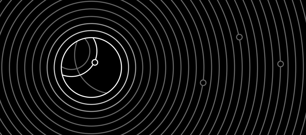Lunar - Orbit, 90x40cm desk mat preview