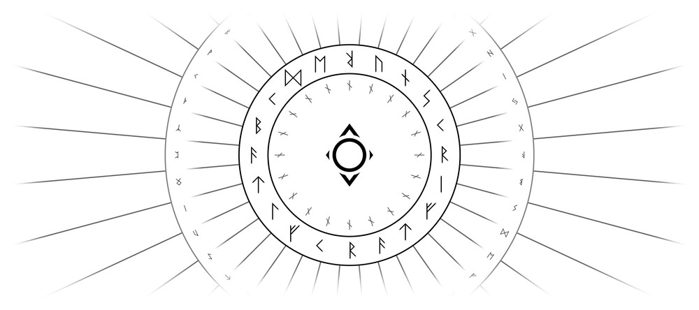 Valhalla - Heilagr Ljós, 90x40cm desk mat preview