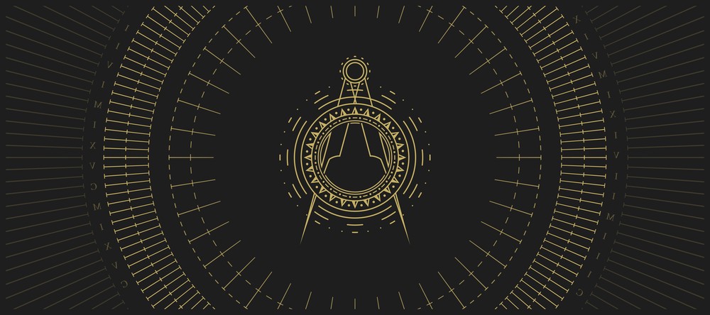 Codex Collection - Geometry, 90x40cm desk mat preview