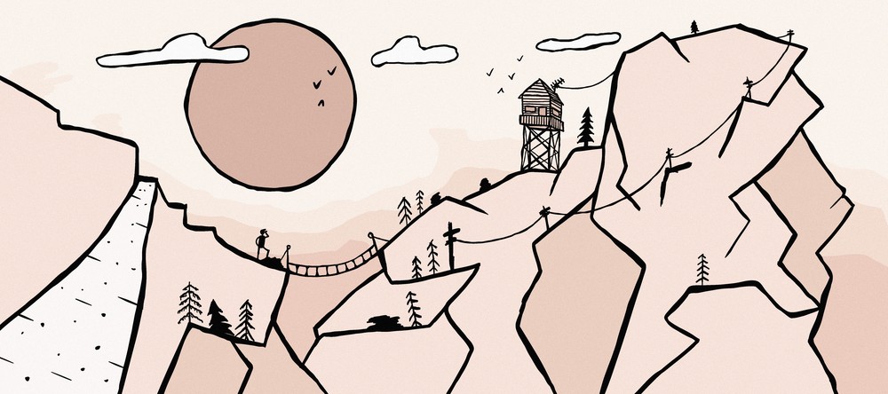 Sussy Watchtower, 90x40cm desk mat preview