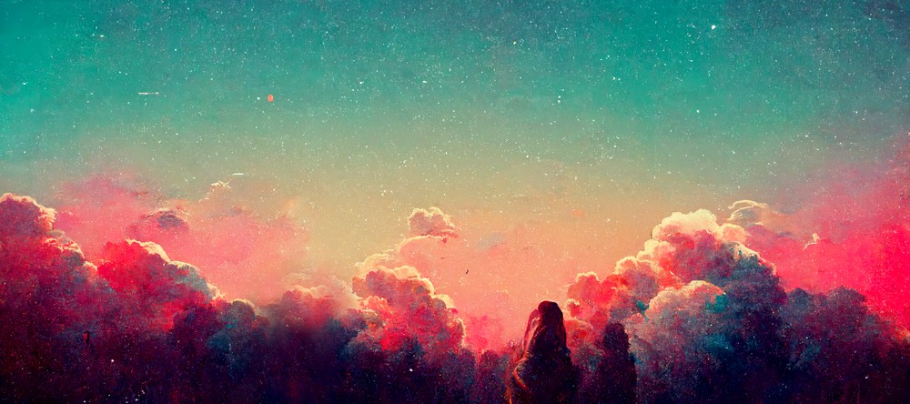 AI Collection - Just Vibes, 90x40cm desk mat preview
