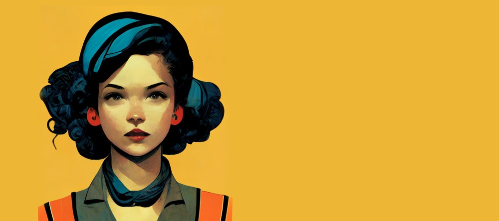 AI Collection - 1950, 90x40cm desk mat preview