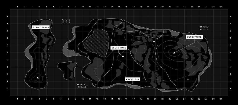 Autumn - Operation Delta Black, 90x40cm desk mat preview