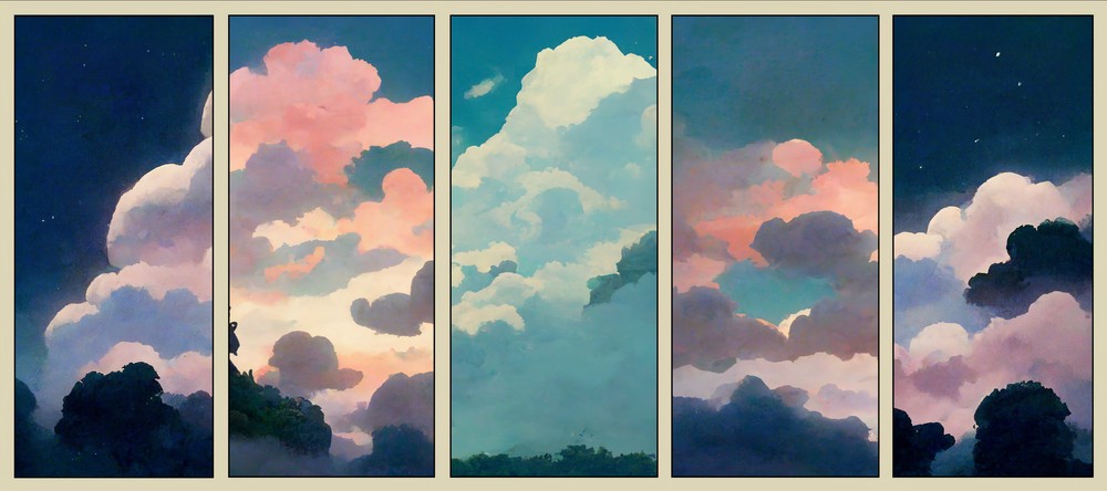 Autumn - 24 hours, 90x40cm desk mat preview