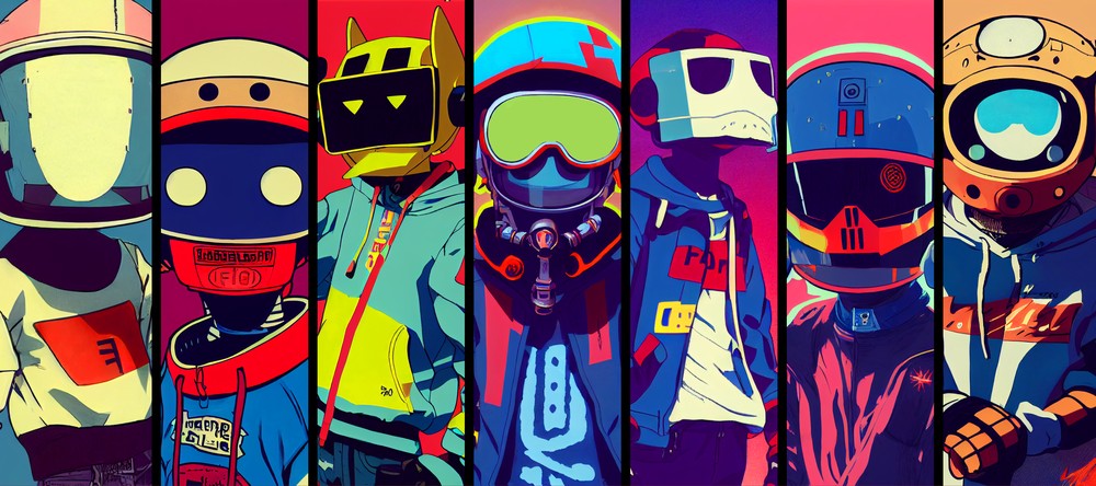 Autumn - Space Crew, 90x40cm desk mat preview