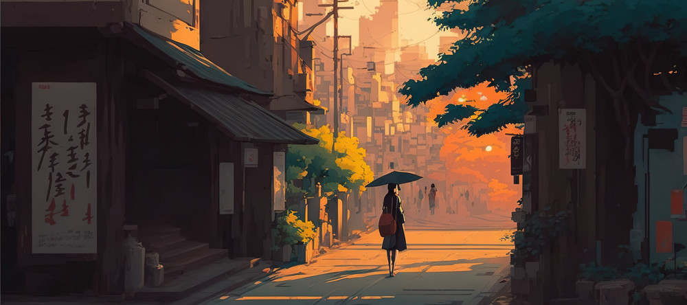 Winter Collection - Calm Evening, 90x40cm desk mat preview