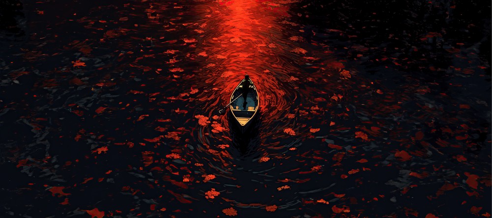 Arcana Collection - Sea of Blood, 90x40cm desk mat preview