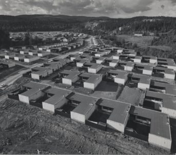 Atriumshus på Ammerud. Foto: OBOS