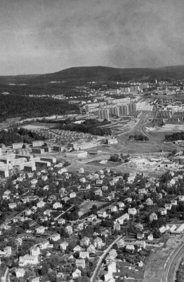 Vollebekk/Linderud. Foto: Widerøes Flyveselskap/Ukjent