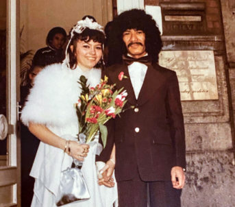 Mamma og pappa Braza. Foto: Privat