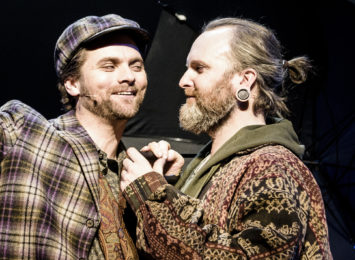 Musikalen Tenk om - her saman med Morten Svartveit.