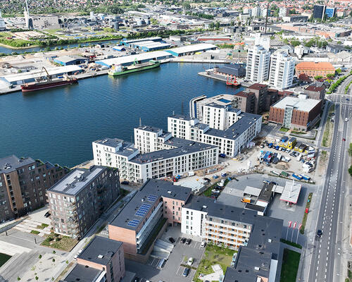 Lækker 3'er med tagterrasse