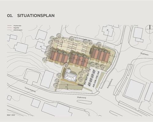Bliv den første beboer i helt nyt rækkehus midt i Birkerød
