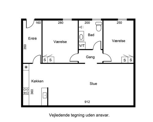 3 værelses lejlighed i Esbjerg