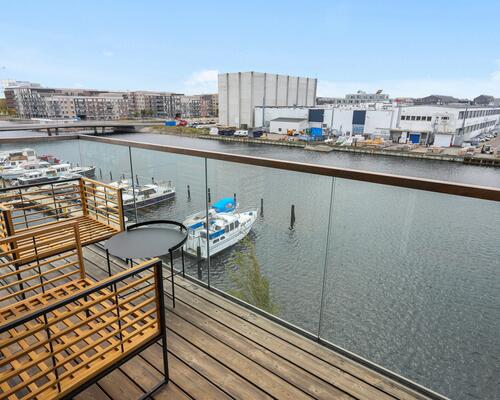 The Residence CPH - Stilren og moderne bolig med 3 soveværelser og stor altan