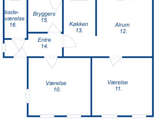 3 værelses lejlighed i Kolding