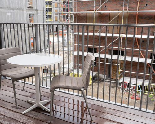 Lækker penthouse med fjordudsigt og stor altan