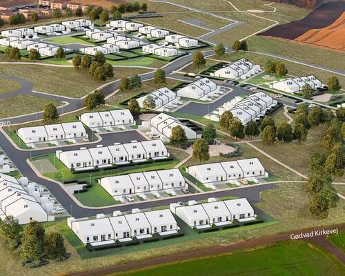 Se vores skønne 3-værelses lejebolig i Silkeborg her. Denne bolig har hævet loft. Obs. alle billeder og plantegninger er vejledende. Denne bolig er spejlvendt ift. plantegningen.