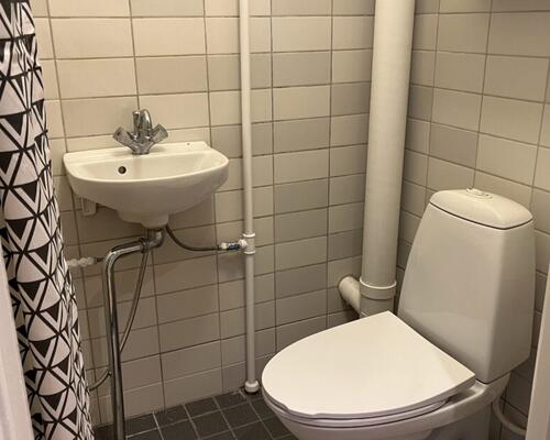 Nyistandsat 2-værelses lejlighed i roligt område tæt på byen