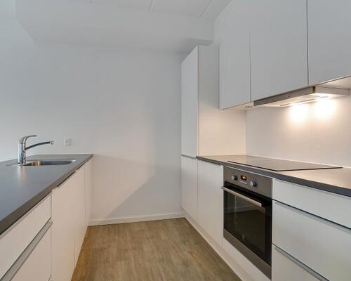 Moderne 2-plans rækkehus i Højbjerg med 4 værelser.