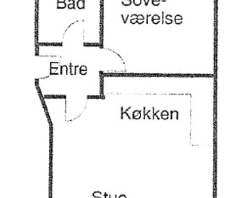 2 værelses lejlighed i Horsens