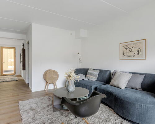 Lys og lækker 2-værelses med egen terrasse i Bodilhaven!