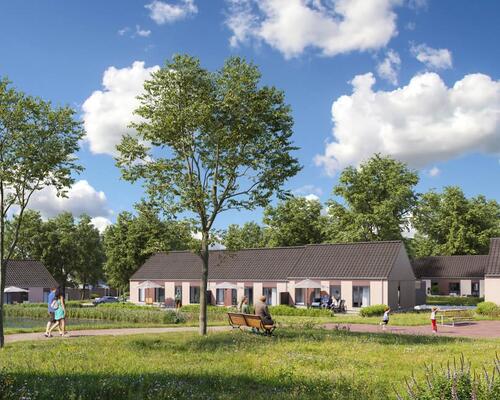 Stort 3-værelses rækkehus i 2-plan. Obs. alle billeder, plantegninger og visualiseringer er vejledende. Denne bolig er spejlvendt ift. plantegningen.